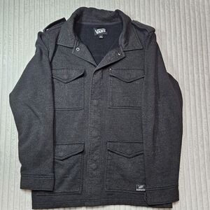Vans Men's Charcoal Military Jacket